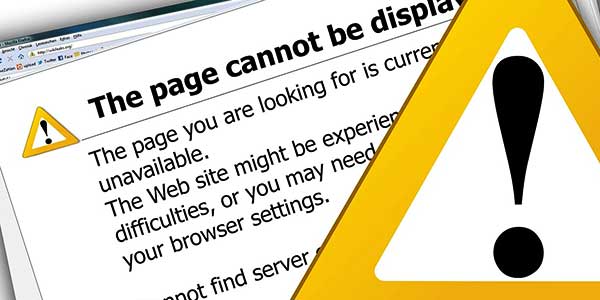 error page